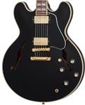 Gibson Limited Edition ES-345 Guitar Ebony with Gold Hardware with Case
